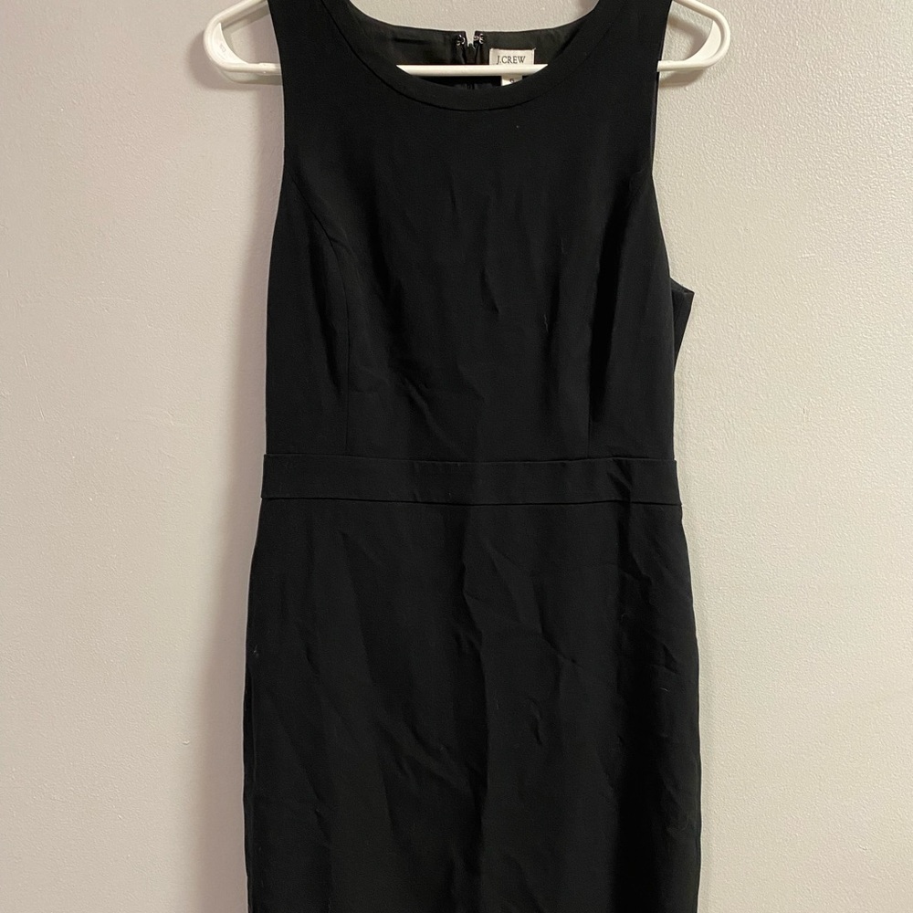 J Crew BNWT Black Dress